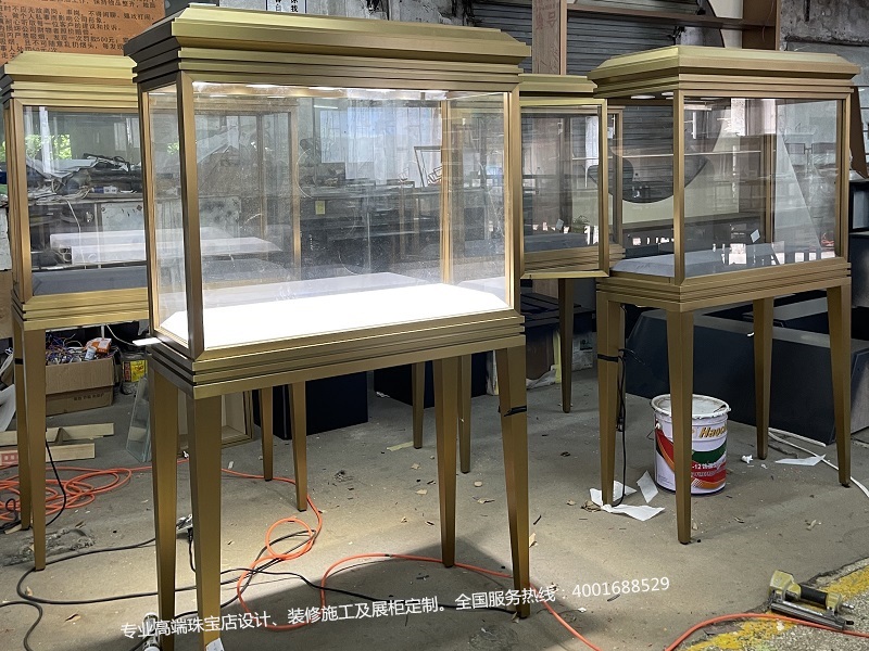 不銹鋼精品展示櫥窗柜